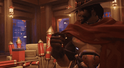 守望先锋要凉? 麦克雷新特写动作引起中国消防官博关注