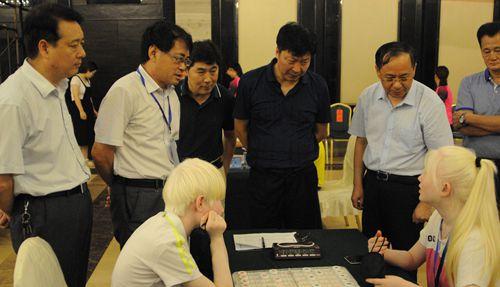 山东省第二届残疾人象棋锦标赛在淄博市桓台县举办