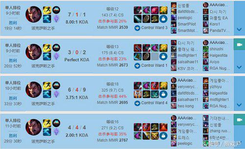 小马诺手爆锤韩服王者分段,血怒连斩按倒对手