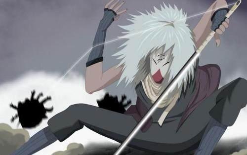 栗霰串丸山椒鱼半藏是雨隐村曾经的村长,实力强大,被称为"半神",他