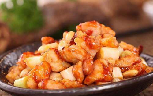 自选快餐店菜谱8-10元 宫保鸡丁