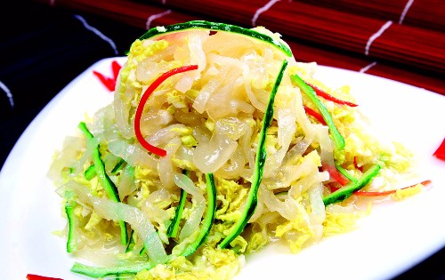 精选三道白菜做法:芥末白菜墩,肥肠烧白菜,凉拌白菜心