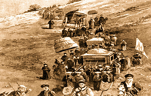 慈禧逃难时有人相助,一路过关斩将,连八国军也挡不住