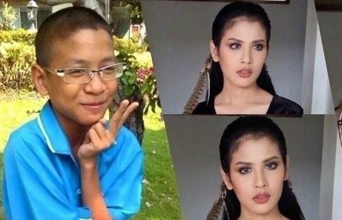 实拍:泰国人妖变身前后对比照,网友:不敢相信自己的眼睛