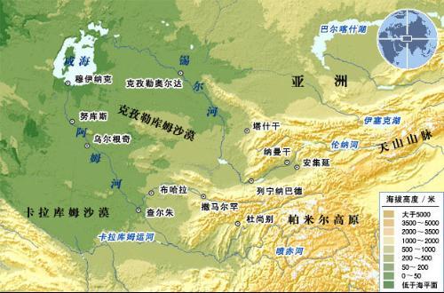 中亚地区的两大河流,5000万人的生命线!