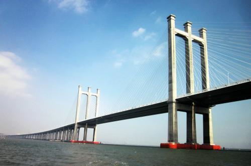 泉州湾跨海大桥全长26.699公里 福建省目前最长的桥梁