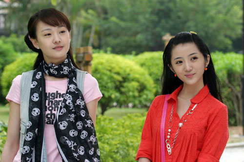 在2009年,她参演《一起来看流星雨》,让大家认识了她,她本人的"娃娃脸