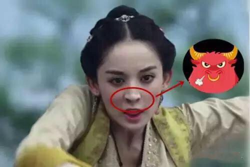 甚至被吐槽一做表情,像极了牛鼻子出道后,娜扎鼻子也是一直被网友吐槽