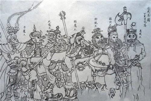 品西游之揭秘"花果山七大圣"与"梅山七圣"是不是同一伙人?