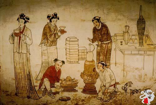 汉朝人的饮食习惯与现代人已大体相同,都习惯吃熟食,以谷物作为主食