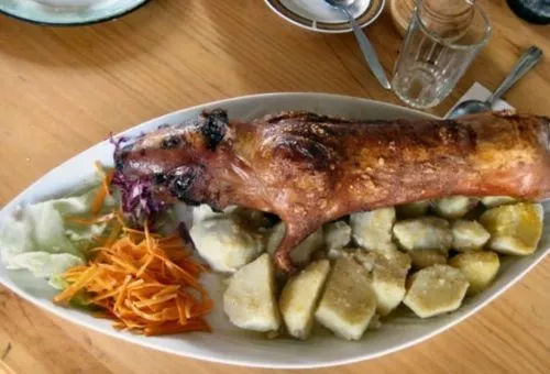 老鼠常常会携带各种细菌和病毒,很多人都很害怕不敢吃,但是在印尼却有