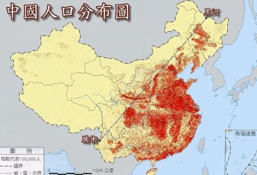 2100年的中国版图疆域图片