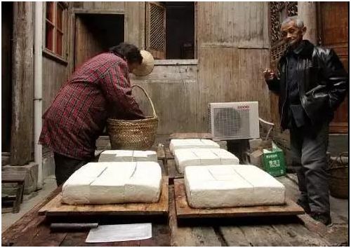 莱芜农村手工做豆腐全过程,看完想回老家了!