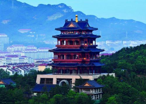 山东著名地标性建筑:威海环翠楼,始建于1489年!