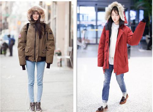 1米6的你还想学超模羽绒服配平底鞋?靴子穿得对才不输气场!