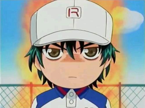 在网球王子中你觉得越前龙马存在主角光环么为什么他那么强