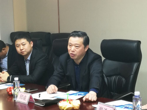 热烈欢迎徐州经开区主任一行莅临搜了网考察