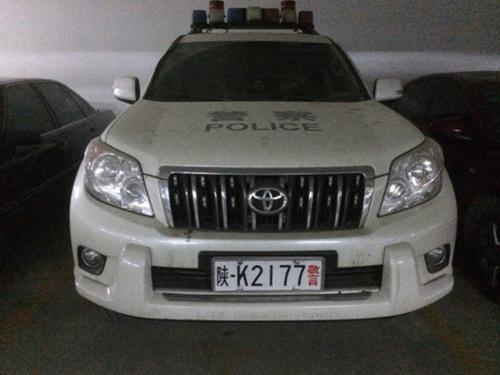 政法部门(公安,法院,检察院,国安,司法)警车,这类车车牌,开头都是省市