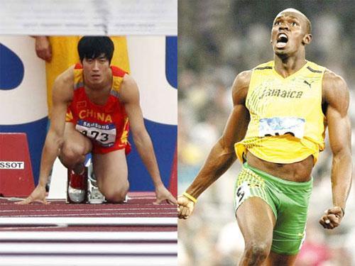 如果刘翔百米不跨栏能否超过博尔特?