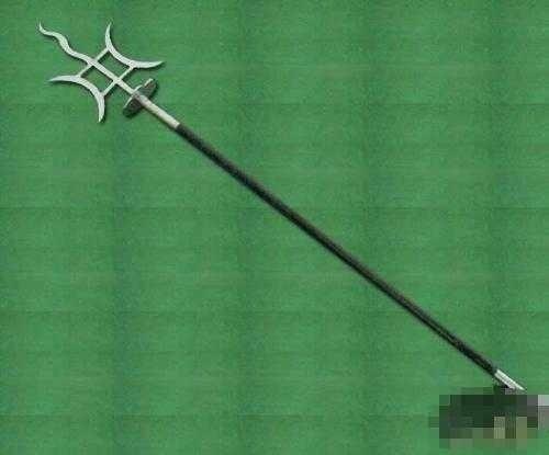 第十名:虎威亮银戟.此戟为五代猛将李克用手中兵器,为帝王之戟.