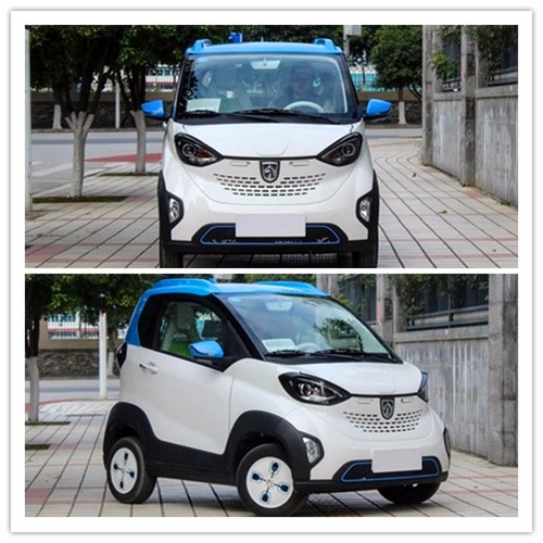 电动汽车也可以这么呆萌,宝骏小两座车,上班族的福音