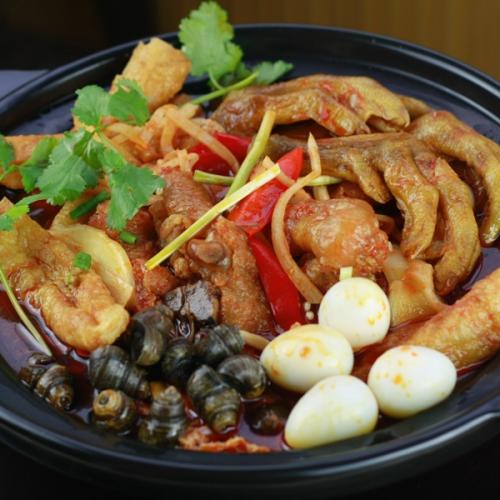 特色小吃之柳州螺蛳鸭脚煲实在太香太好吃了!!!!|螺蛳|柳州|鸭脚_新浪