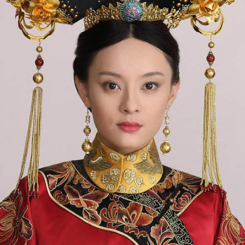 甄嬛传中穿"红色旗装"的娘娘