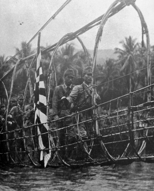 实拍二战东南亚战场的日本兵老照片