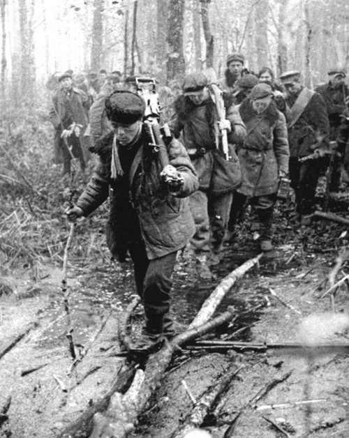 15张二战苏联游击队真实老照片