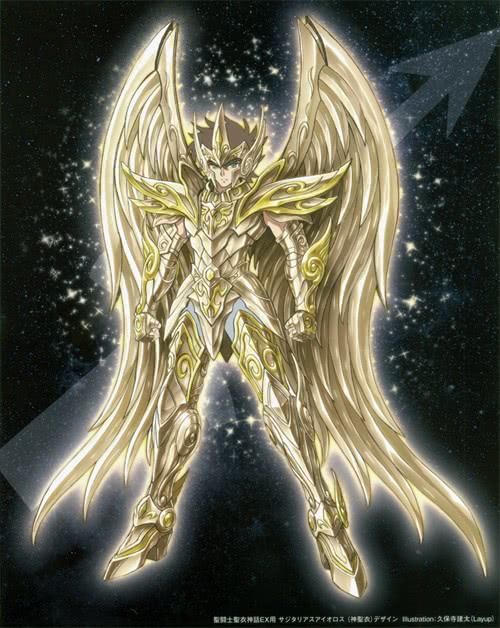 圣斗士星矢十二个黄金圣斗士的神圣衣长这样你喜欢吗