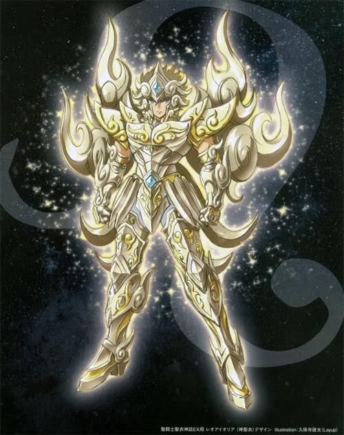 圣斗士星矢十二个黄金圣斗士的神圣衣长这样你喜欢吗