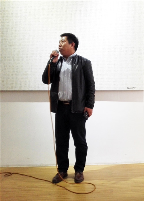 艺术家程建文老师谈创作心得:这次展出的作品是我近