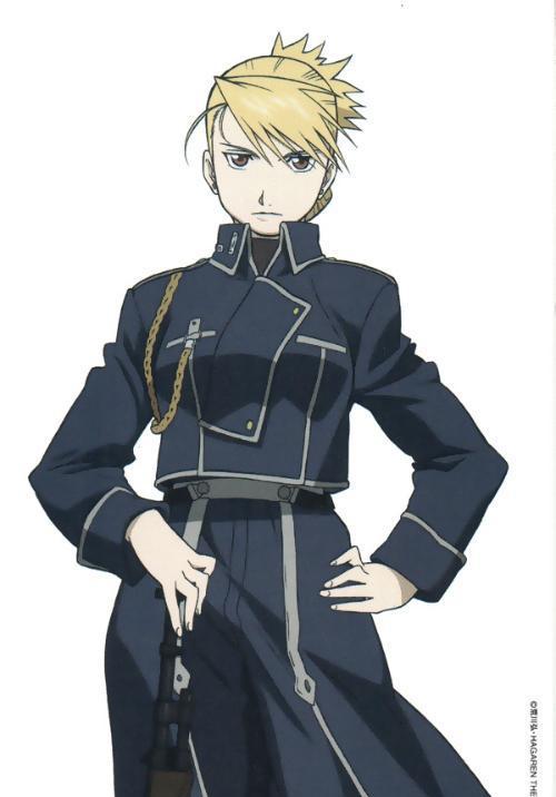 top21——莉莎·霍克艾(《钢之炼金术师》)155票