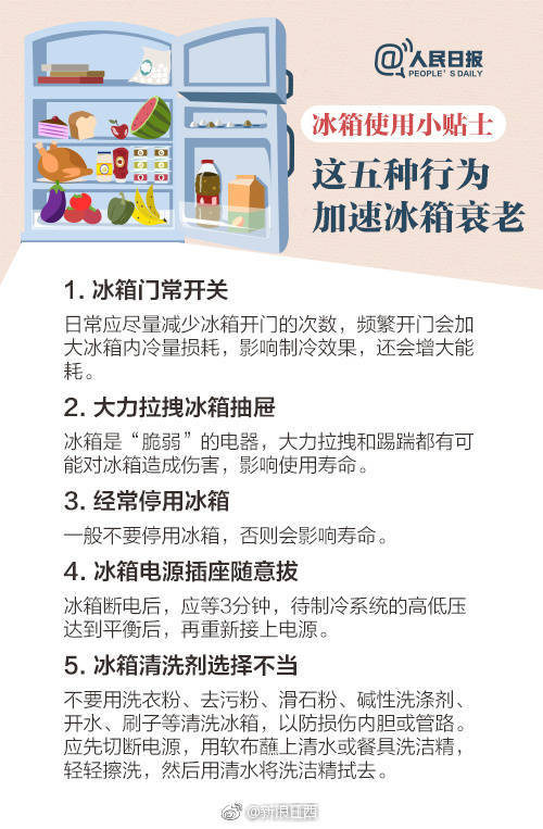 冰箱不是保险箱,速转冰箱正确使用指南