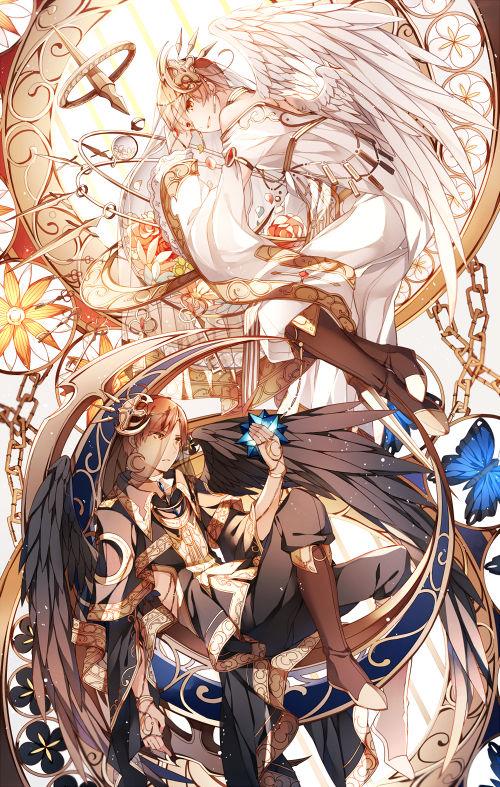 动漫美图推荐:你我是一体的-光与暗的关系特辑|特辑|关系|光明与黑暗