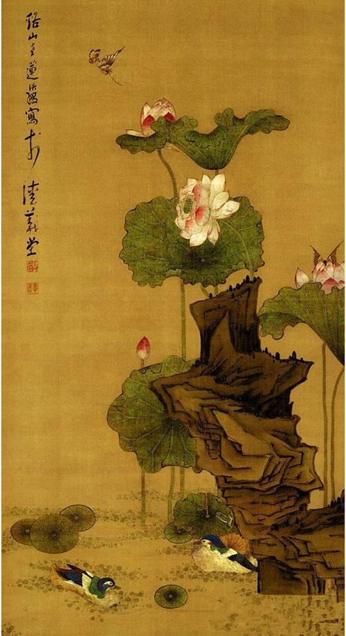 一幅好画,古代名家笔下的荷花您最爱哪一朵?
