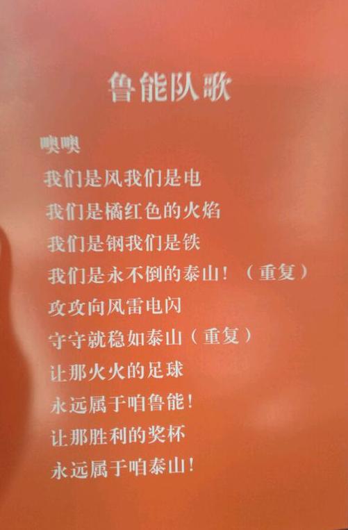 六,山东鲁能-橘红色的火焰狮吼震四方are you ready 广州富力are you