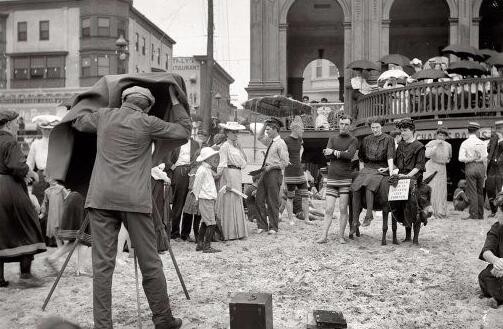 百年前的美国生活,罕见老照片,最后一张让人笑喷_新浪看点