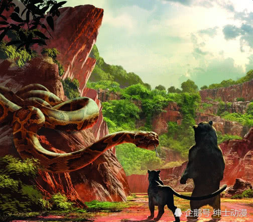 万万没想到迪士尼奇幻森林中是它从巨蟒嘴里救出了毛克利