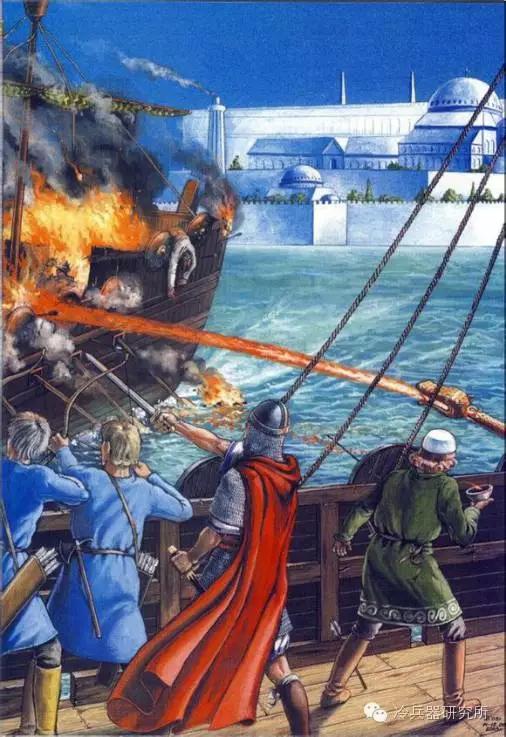 《冰与火之歌》中的野火原型,希腊火到底有多火?