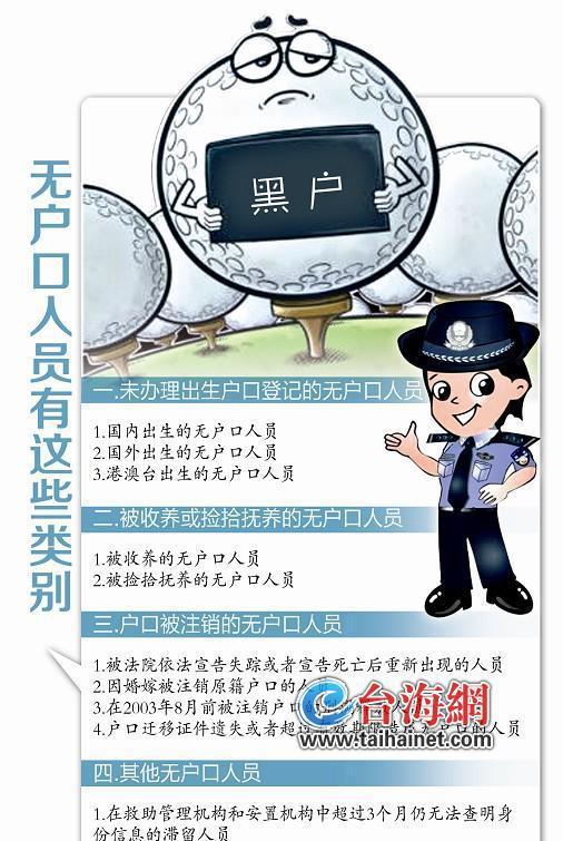 "黑户"上户口要这么办!厦出台方案解决无户口人员登记户口问题