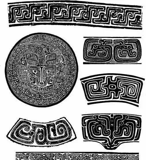 秦代青铜图案纹样图片