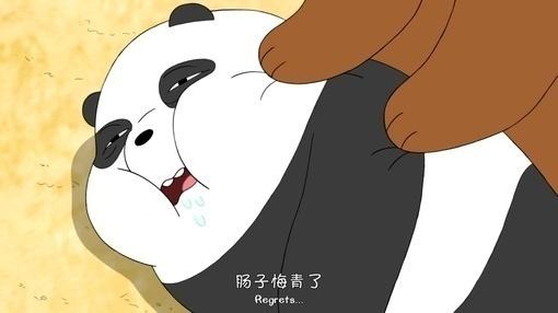 好喜欢这三只贱贱的小萌熊说的话也让人感同身受