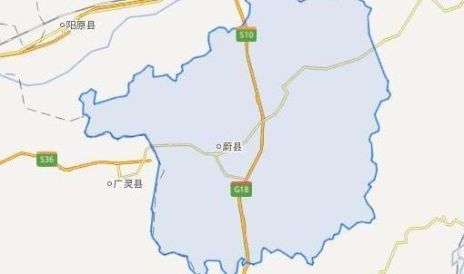 蔚州属上都路顺宁府(宣德府),辖灵仙县,定安县,广灵县,灵丘县,飞狐县