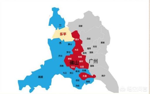 假如广州和佛山合并后会有哪些变化