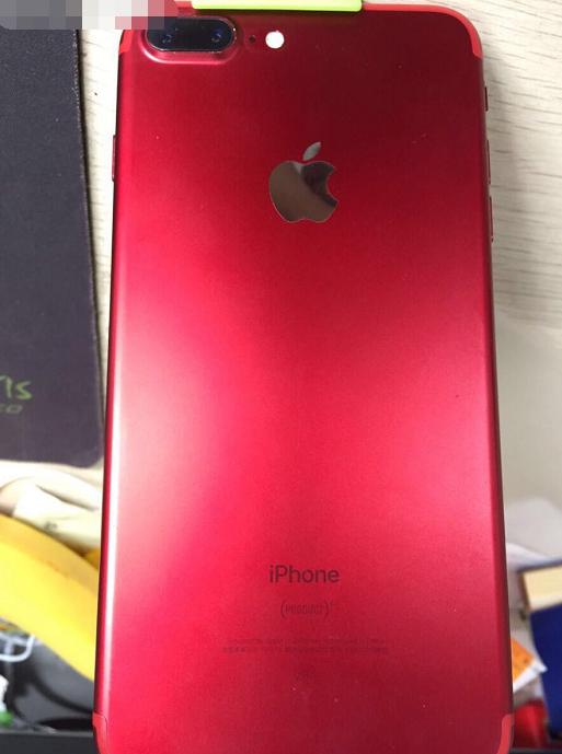 红的漂亮4200元入手绝版红色iphone7plus