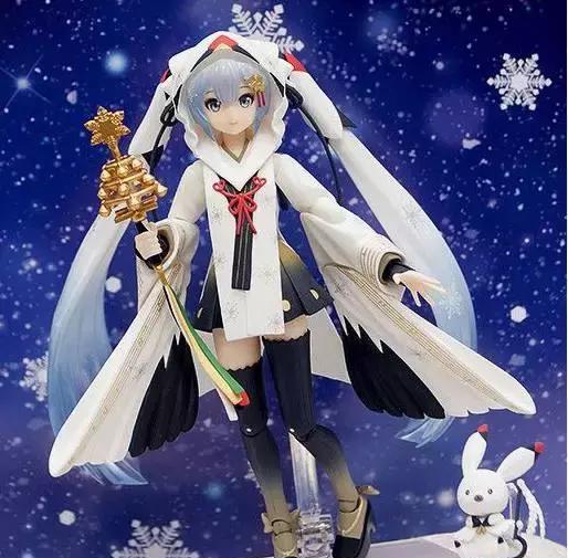 骑士们请备好钱包2018年雪初音手办图公开仙鹤巫女造型美上天