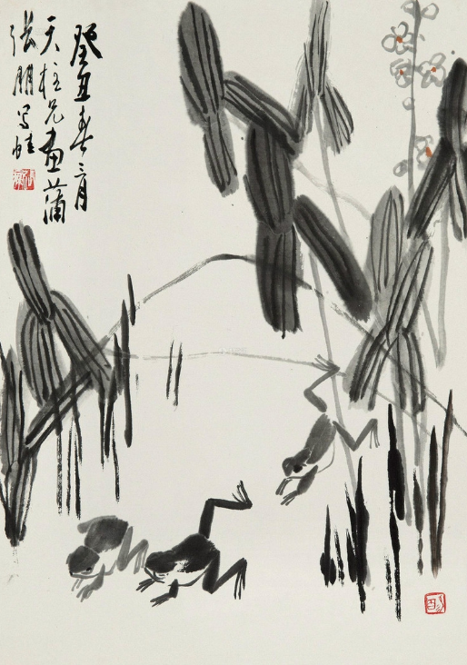 名家作品赏析在野派四大家之一青岛名家张朋老师