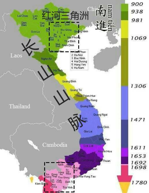 在隋军班师回国后,林邑国又重新收复地盘,事实上越南地区还是脱离了