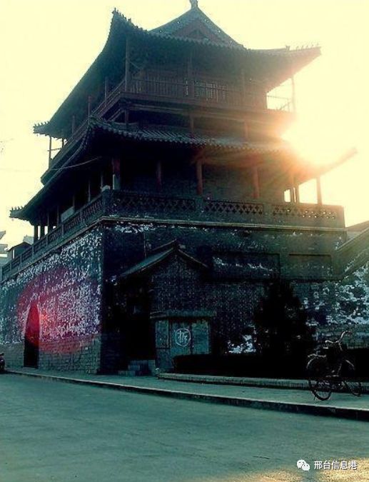 16张邢台清风楼老照片,记录它550年的历史变迁